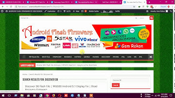 Discover D8 Flash File | Mt6580 Android 5.1 Display Fix | Dead Recovery Firmware