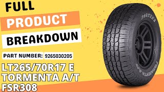 265/70r17 Fortune Tormenta AT - Size Meaning Part # 9265030205 and where to buy them!