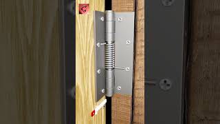 #gheocom Spring Hinge for Automatic Door Closing: Functionality and Simplicity! #shorts