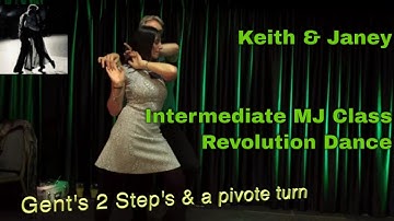 Modern Jive Great Intermediate Moves with Keith, Revolution Dance Class No 54 Keith, Janey & Sandra