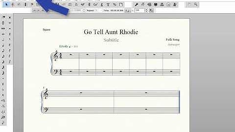 Simple Entry - Pointing and Clicking Notes with a Mouse