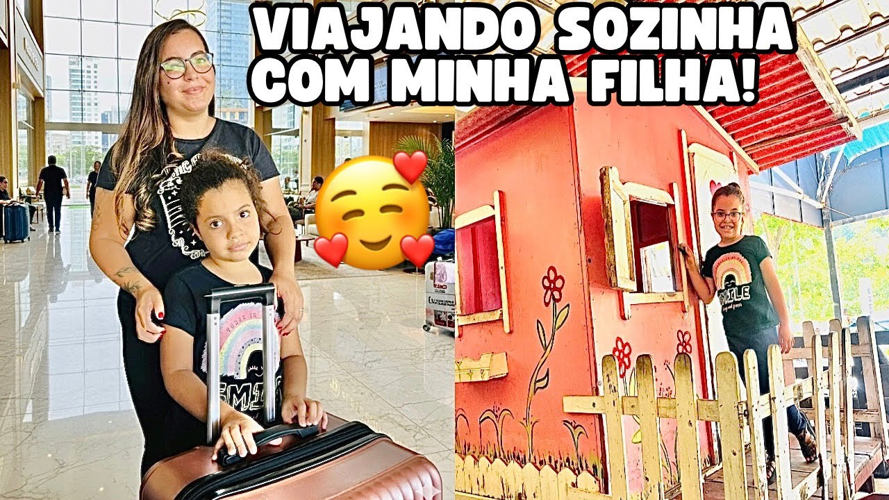 🚌VIAJEI SOZINHA COM MINHA FILHA! NOSSA VIAGEM ATÉ CAMPINAS SÃO PAULO! 