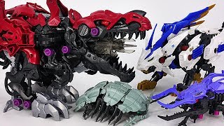 Zoids Wild ZW12 dinosaur Death Rex's raid! Wild Liger and ZW13 insect Gusock! Go! #DuDuPopTOY