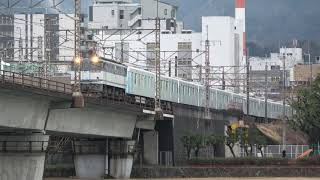 [4K]西武鉄道40000系電車40160編成甲種輸送(20230224) Delivering Seibu RWY 40000 EMU 40160 Fleet