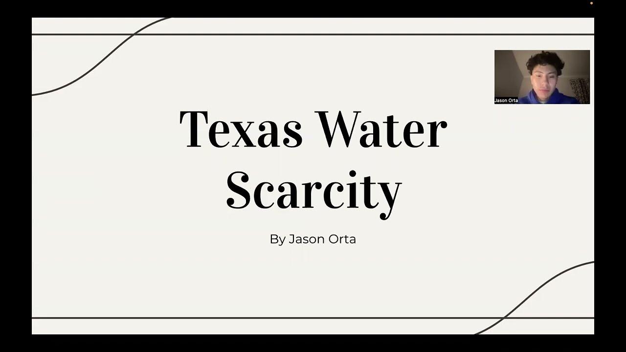Texas Water Scarcity YouTube