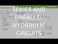 Series and Parallel Hydraulic Circuits (Full Lecture)