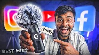 I Found the BEST Mic for Youtube Under ₹1000! (Better than Expensive Ones? 😱)