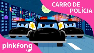 Carro de Polícia | Canções de carro | Pinkfong Canções para crianças