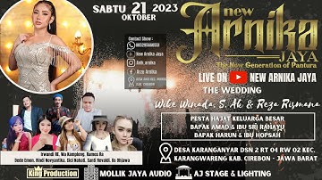 🔴 LIVE MALAM NEW ARNIKA JAYA SABTU, 21 OKTOBER 2023 DESA KARANGANYAR KEC. KARANGWARENG KAB. CIREBON