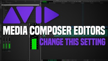 AVID Media Composer | Change this setting
