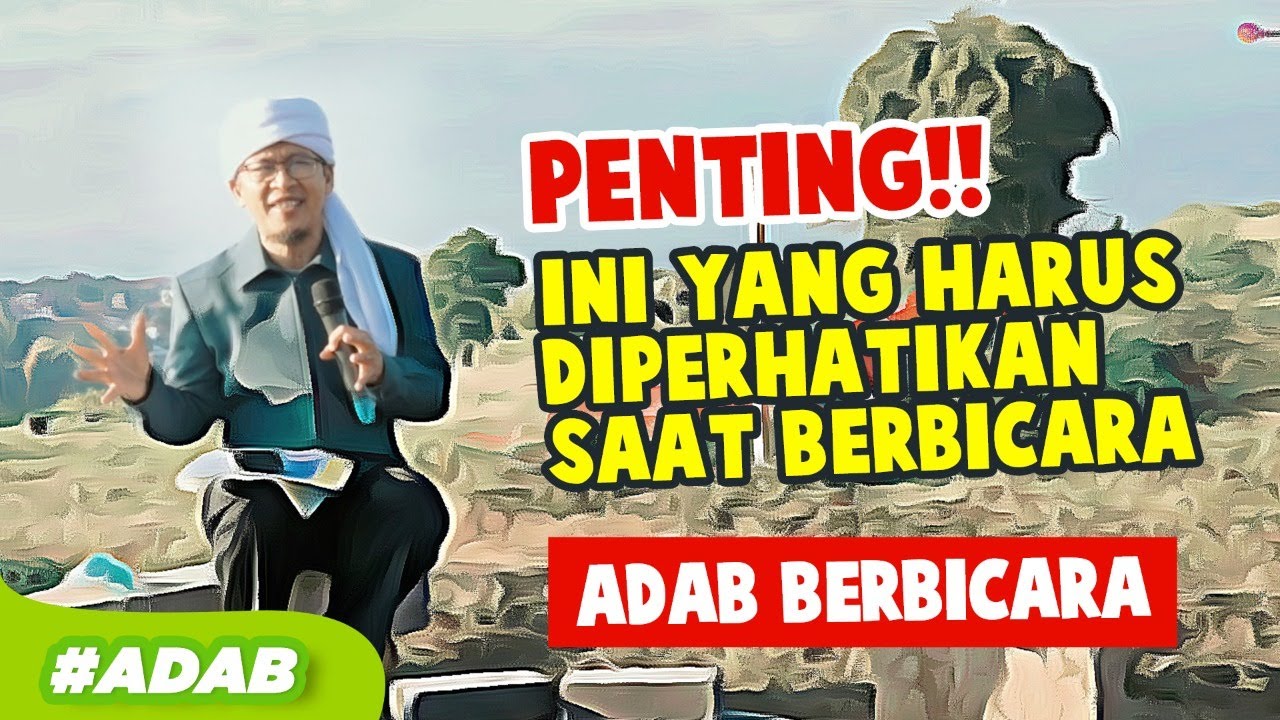 PENTING !! INI YANG HARUS DIPERHATIKAN SAAT BERBICARA