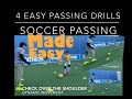 Passing drills made easy  4 of the best soccer specific