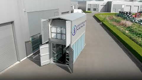 1392x GPU mining container by Cryptocoinmining.nl