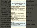 👉 ALIMENTOS Y HÁBITOS QUE DESARROLLAN EL CEREBRO DE LOS NIÑOS #NiñosInteligentes #DesarrolloInfantil