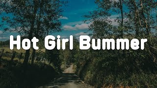 Video thumbnail of "blackbear - hot girl bummer (Lyrics)"