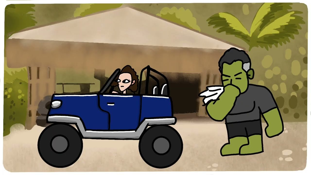 The Ultimate "She hulk"Recap cartoon