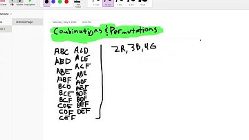 GED Math: Combinations and Permutations