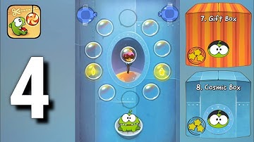 Cut the Rope - Gameplay Walkthrough Part 4 | Gift Box, Cosmic Box