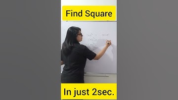 Find Square of any Number | Vedic Maths tricks for fast calculation #Vedic Maths #VedicMathematics