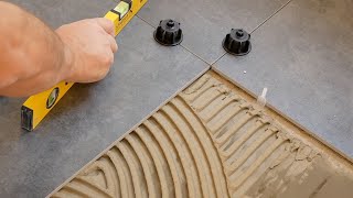 Boden Fliesen Mit Nivelliersystem Total Einfach Anfänger Geeignet Diy Alle Tipps Und Tricks
