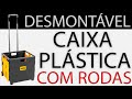 Caixa Plástica Desmontável - TOP Caixa Desmontável Com Rodas VONDER