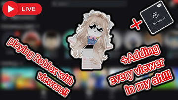 FUGGUGAMING IS LIVE PLAYING ROBLOX AND ADDING IN ALT EVERY VIEWERS #live #livestream #shortfeed