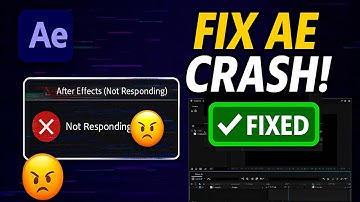 Adobe After Effects Crash - How To Fix These Crashing Issues In 2023