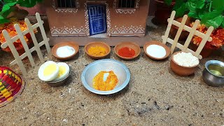 Miniature Egg Bonda || Egg Pakoda || Tiny Foods || Miniature Cooking ||@minikitchentinyfoods