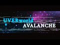 UVERworld「AVALANCHE」【ライブのスクリーン映像風に作ってみた!】