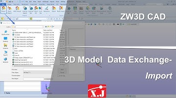 ZW3D คู่มือ สอนการใช้งาน CAD - Import