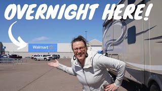 RVing At Walmart – How To Camp In A Parking Lot