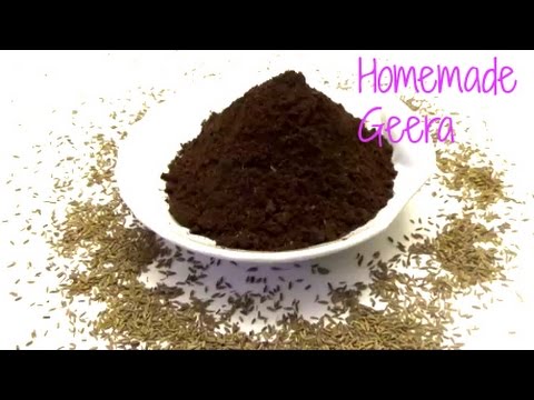 homemade geera jeera roasted cumin powder youtube
