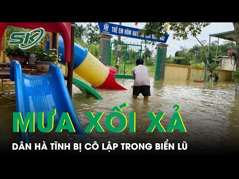 Video Hậu Bão Số 4, Hà Tĩnh Mưa Xối Xả, Người Dân Bị Cô Lập... - YouTube