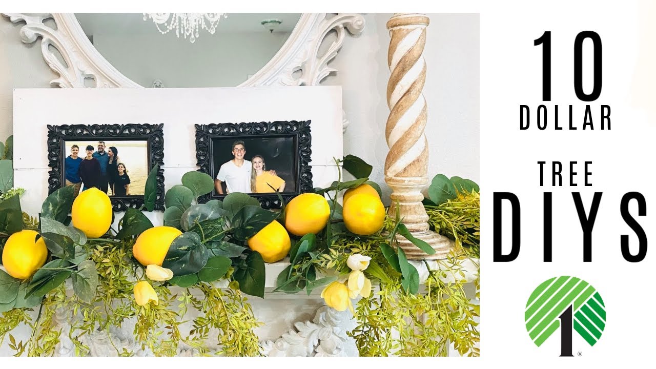 🍋10 DIYS DOLLAR TREE ~Summer~ DECOR CRAFTS 🍋 Olivias Romantic Home DIY
