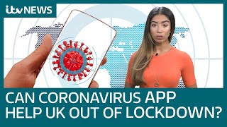 Could an app be the way to take the UK out of lockdown? | ITV News screenshot 3