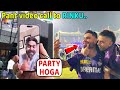 Rinku Singh &amp; Nitish Rana video call with Rishabh Pant after winning IPL 2024 for KKR