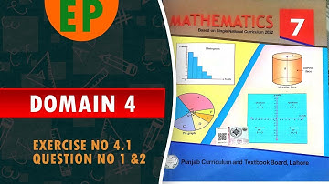 class 7 math 4.1 (Q # 1-2)new book based on single national curriculum 2023 domain 4