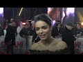 Stars brave cold to walk Shazam red carpet