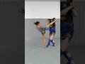 Muay Thai Training - Landing Head Kicks from the Outside with Bryan Popejoy &amp; Janet Todd