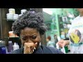 Salon Visit| Wash & Go on 4C Natural Hair