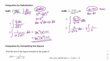 5.8: Inverse trig function: Integration