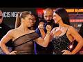 ALL FACE OFFS - Rousey vs Carano | Diaz vs Perry | Ngannou vs Lins