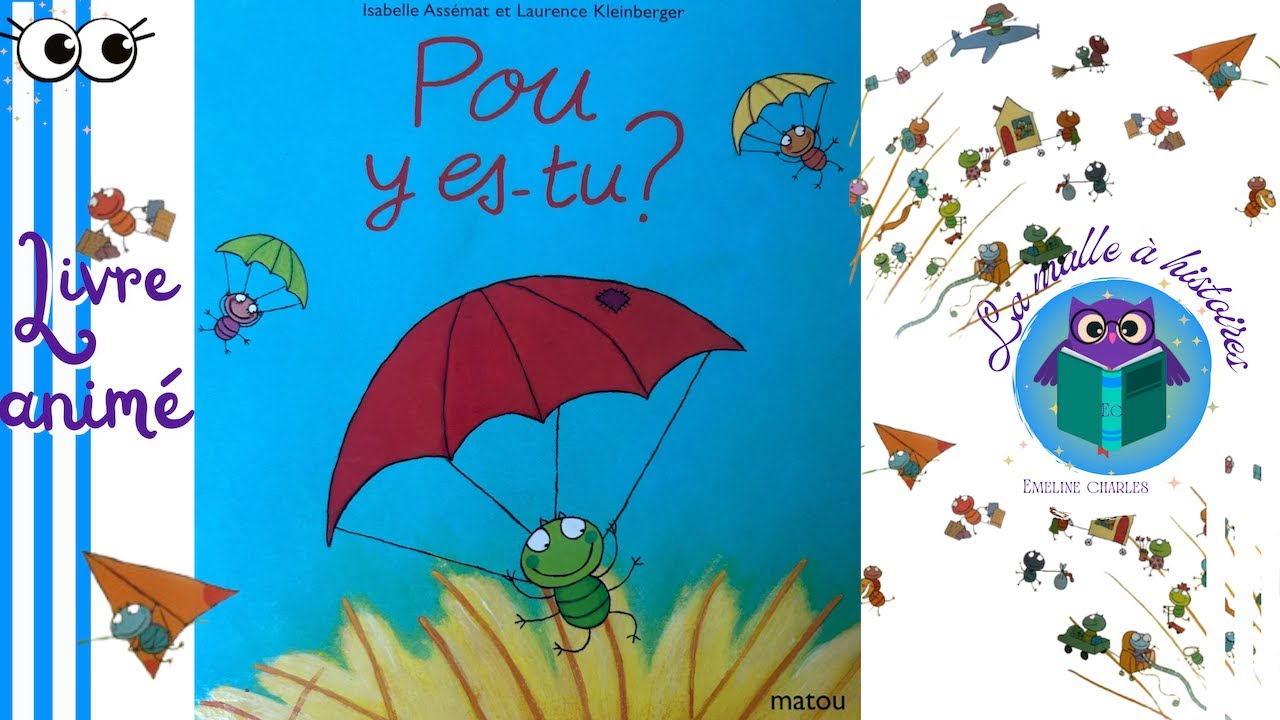 Pou, y es-tu ? - histoire rigolote - Une histoire qui gratte -maternelle - @La malle à histoires