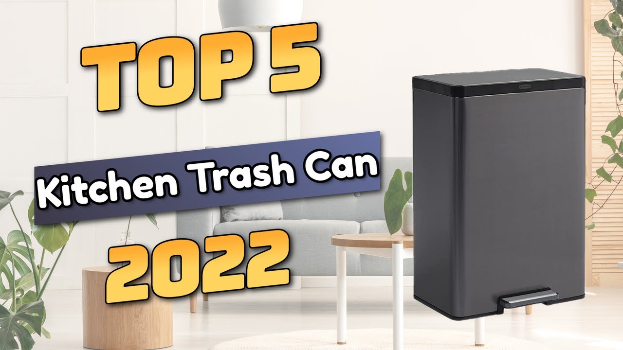 Best Kitchen Trash Can 2022 (TOP5)