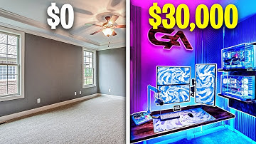 I Built My Ultimate DREAM Gaming Room ($30,000)