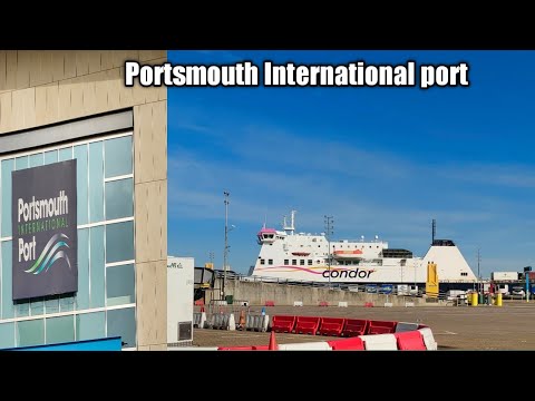 Portsmouth International Port ll Brittany Ferries ll Cruise ll