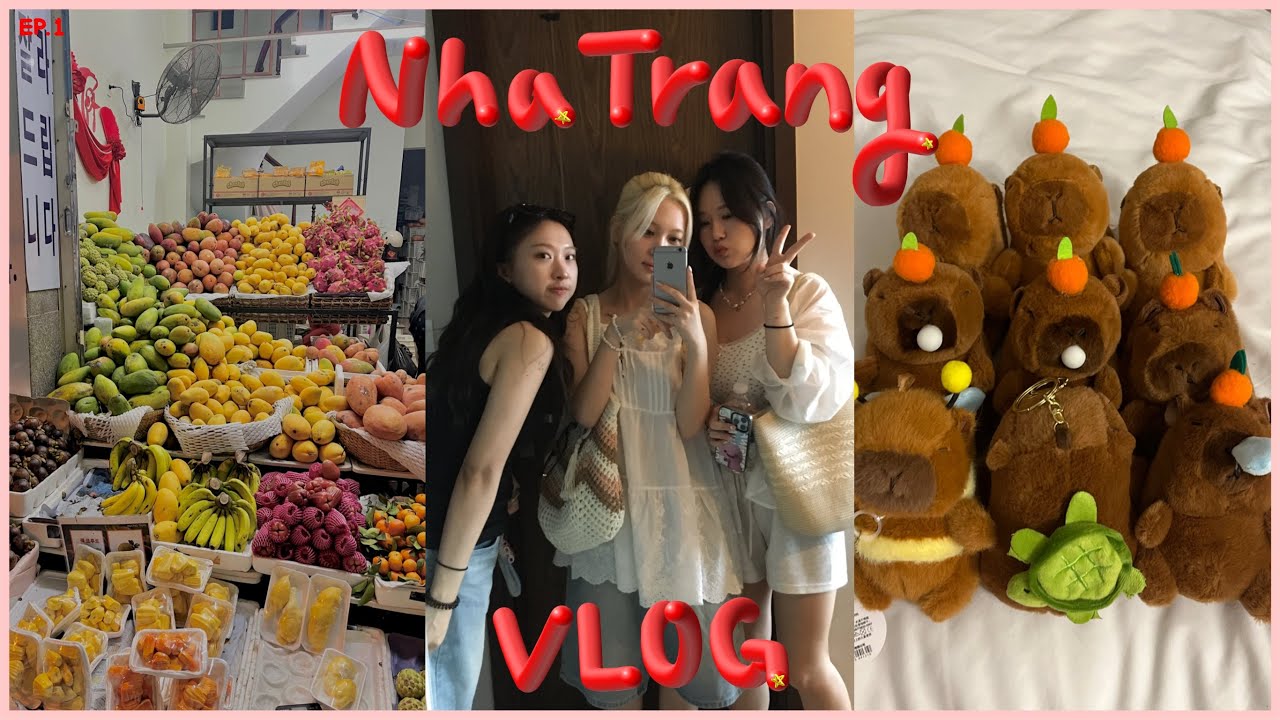 [🇻🇳VLOG] 누가 시내 재미없대 ? 흥정 중독자들의 4박5일 나트랑 여행 | 맛집 | 가성비호텔 | 담시장꿀팁 | 하이디라오 | 마사지 | 네일 | 느좋카페 | 야시장
