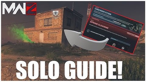 EASY SOLO GUIDE ACT 3 MISSION "SPRING CLEANING"! MW3 Zombies Walkthrough Tutorial