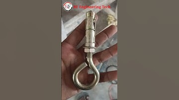 Fan Fastener installation Anchor Bolt Fitting 🧐🧐🧐  #fastener #anchorbolt #shorts