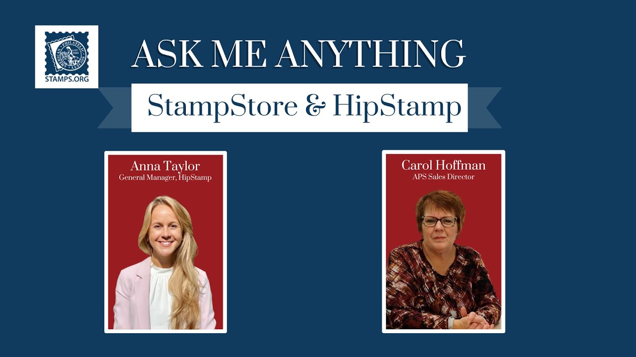Ask Me Anything StampStore & HipStamp YouTube